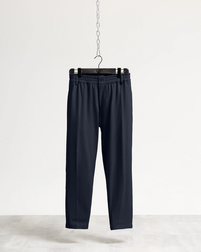 Pantalone regular tessuto classico Eternal Atelier - Blu