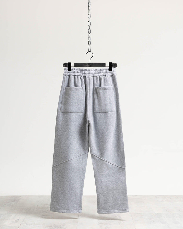 Pantalone tuta fondo ampio - Grigio