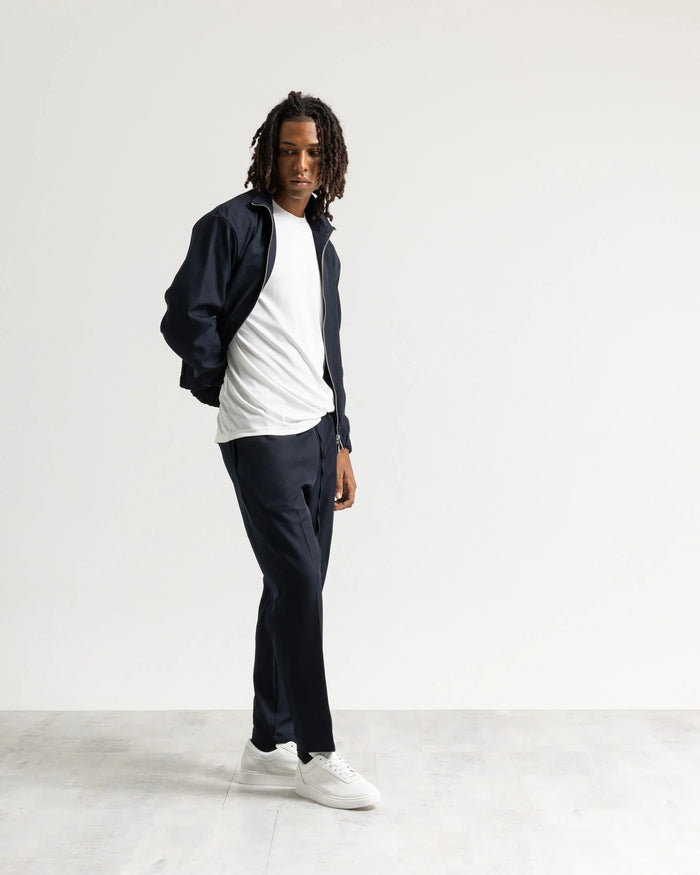Pantalaccio regular tessuto classico - Blu