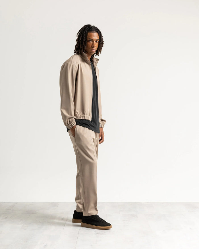 Pantalaccio regular tessuto classico - Beige