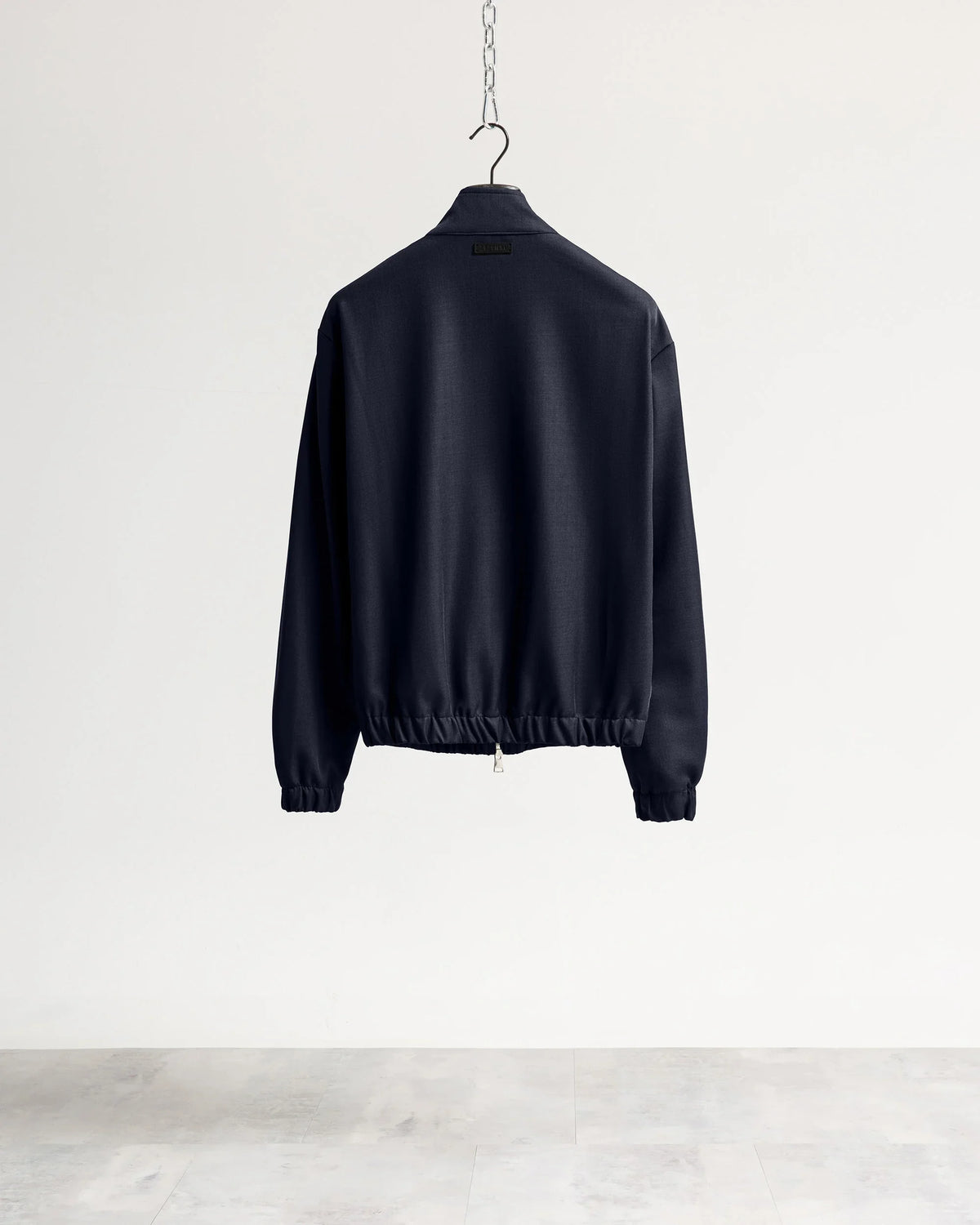Giacca con zip mezzo collo tessuto classico Eternal Atelier