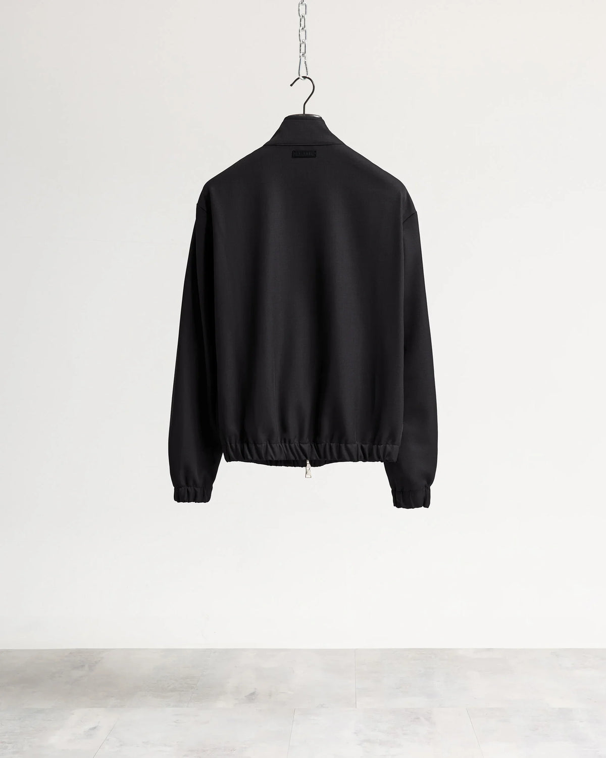 Giacca con zip mezzo collo tessuto classico Eternal Atelier