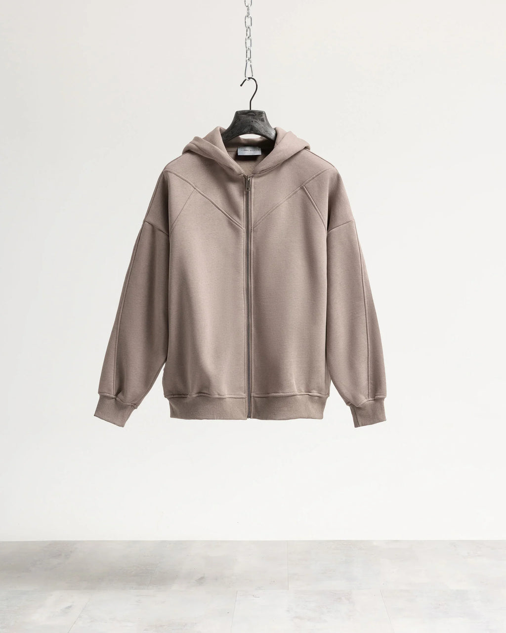 Felpa cappuccio zip Eternal