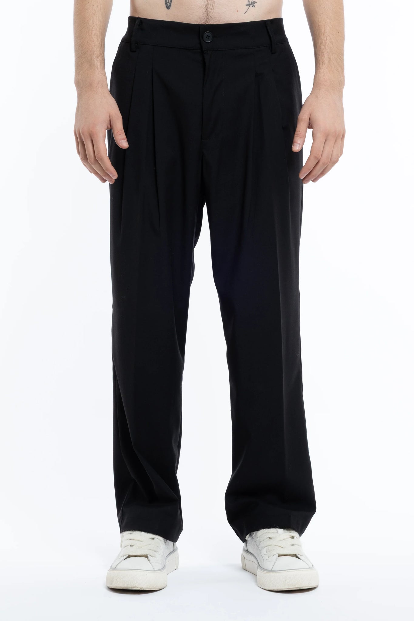Pantalone doppia pence tessuto classico Eternal Atelier
