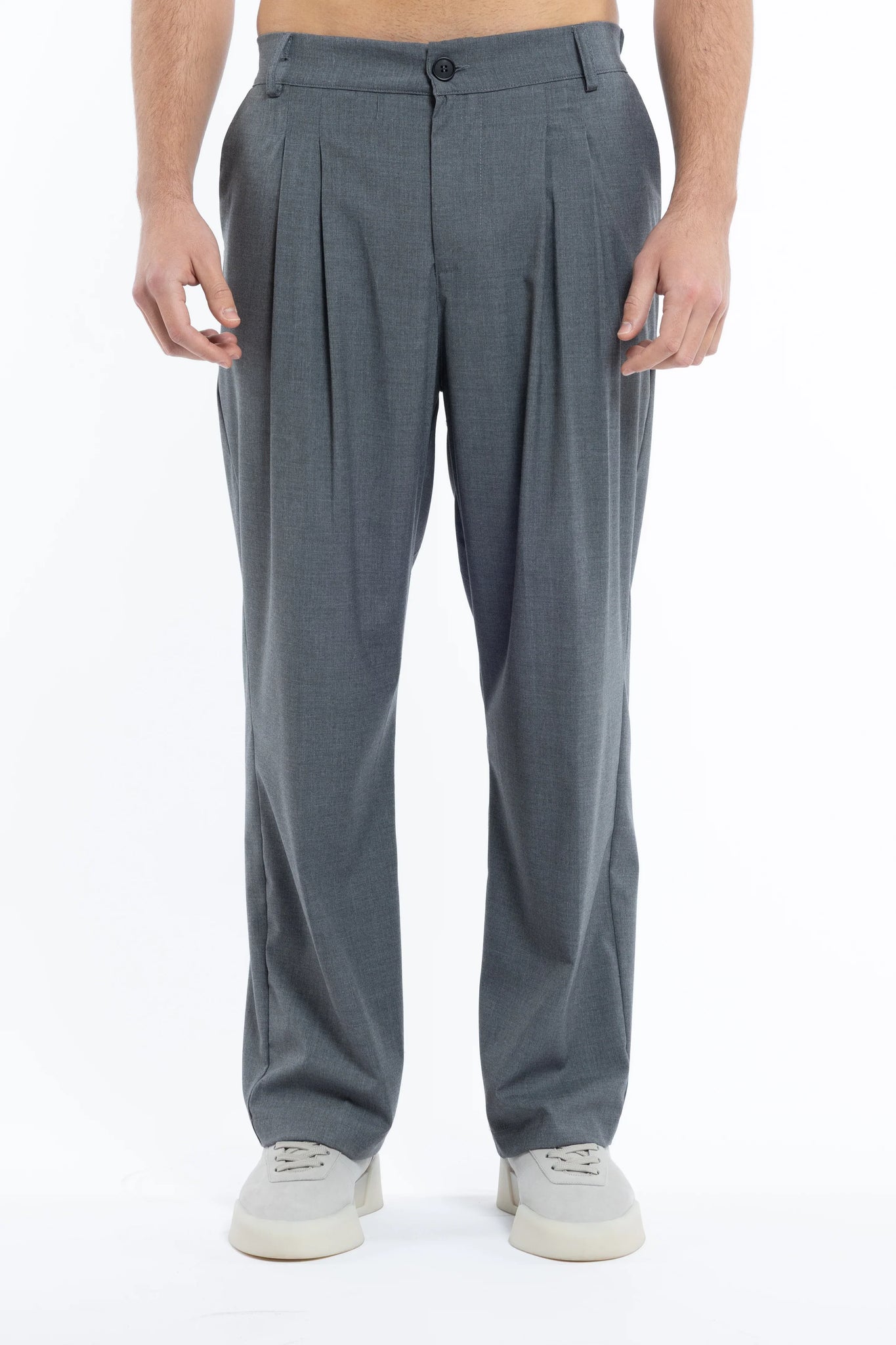 Pantalone doppia pence tessuto classico Eternal Atelier