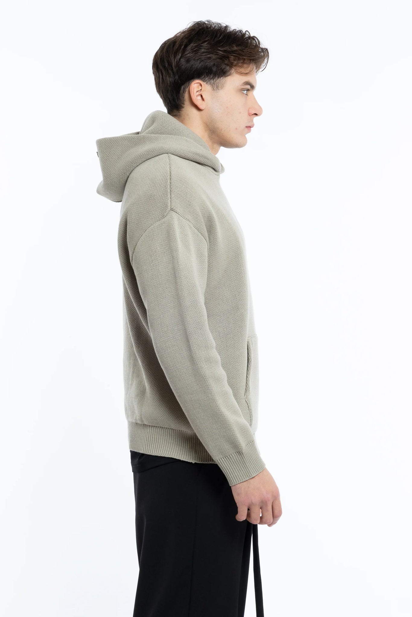 Maglione con cappuccio oversize Eternal Atelier