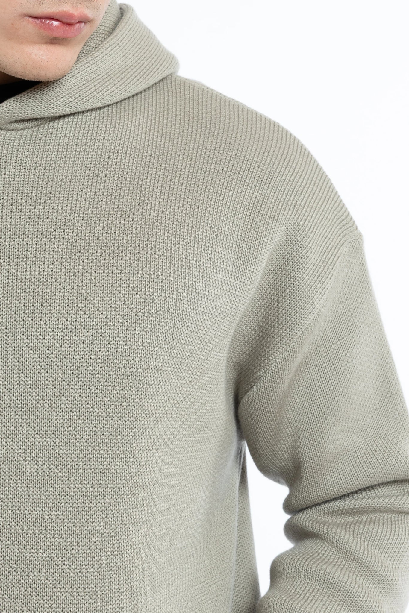 Maglione con cappuccio oversize Eternal Atelier