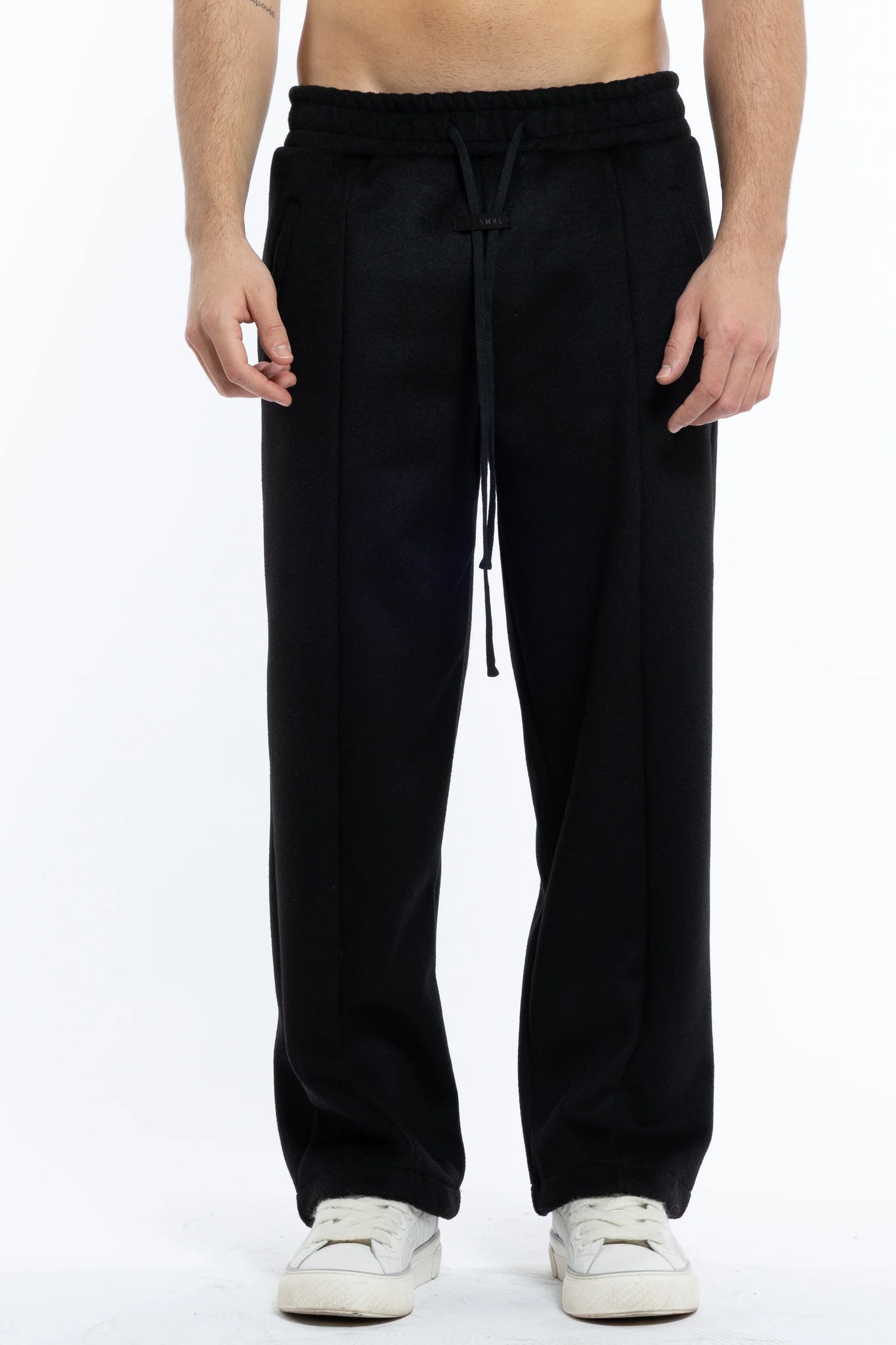 Pantalone tuta in lana fondo ampio Eternal Atelier