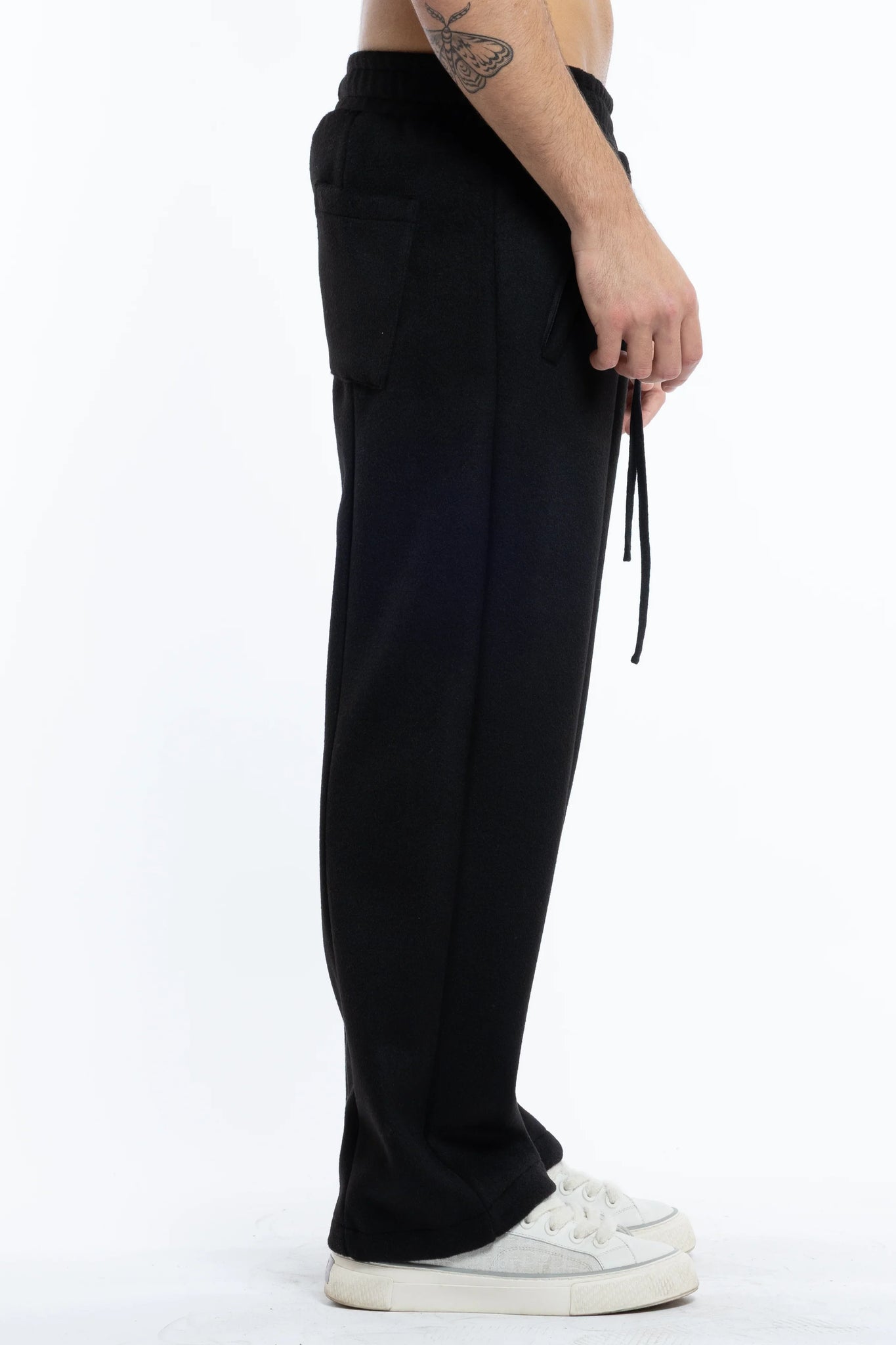 Pantalone tuta in lana fondo ampio Eternal Atelier