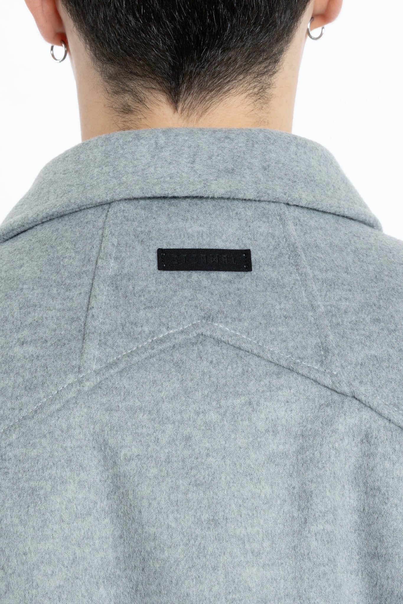 Giubbino in lana oversize Eternal Atelier