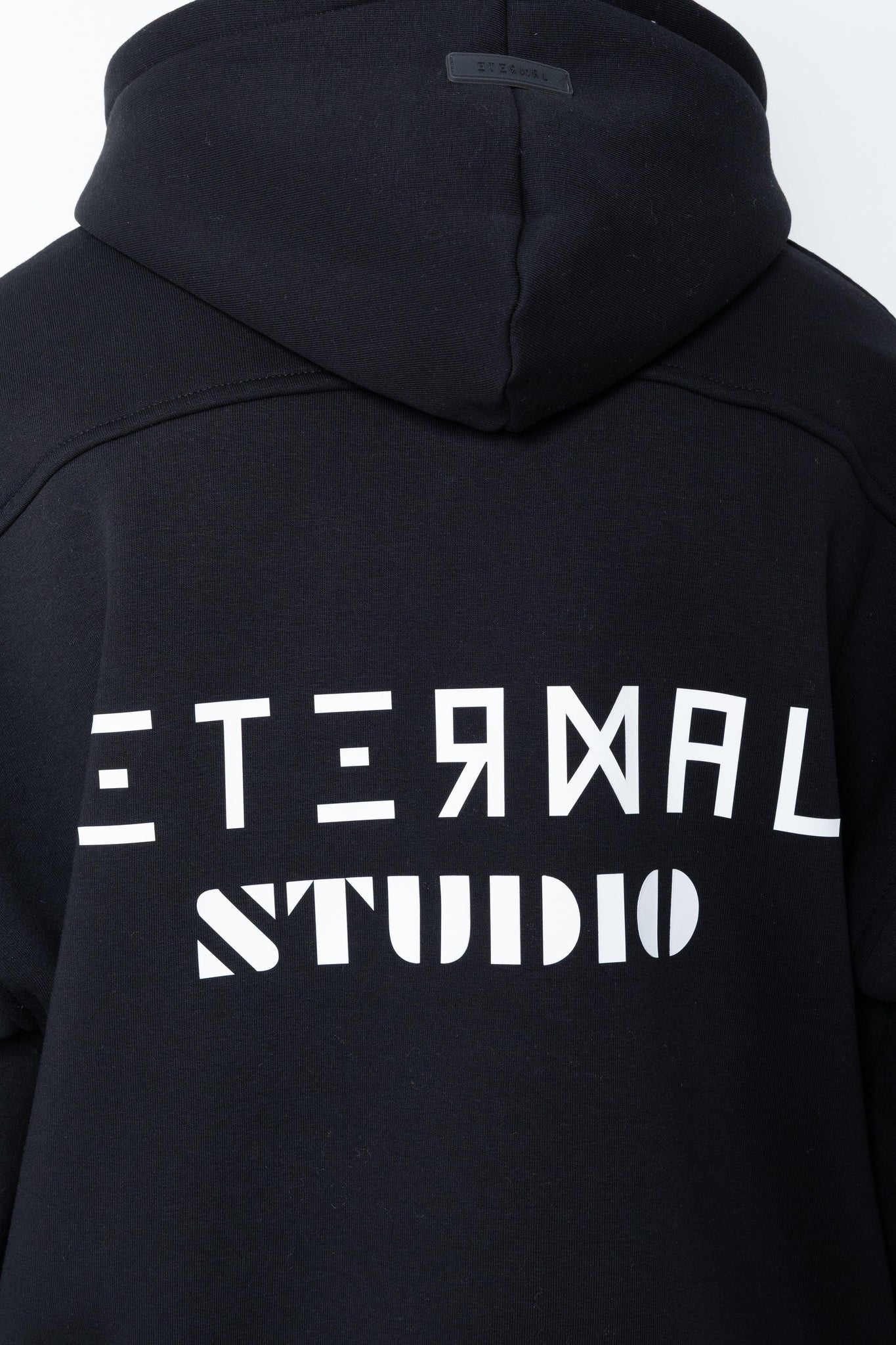 Felpa con cappuccio logo brick Eternal Studio