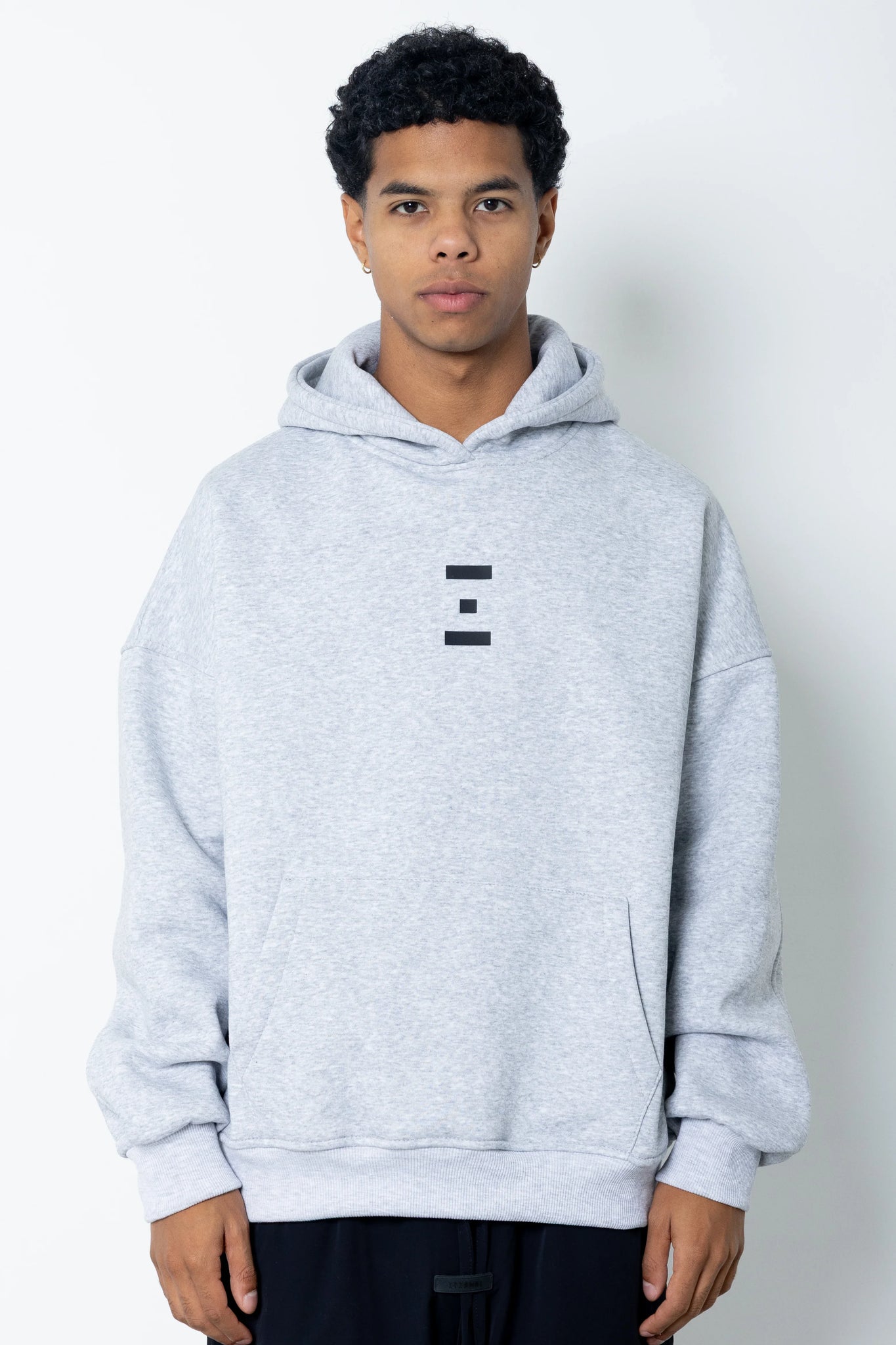 Felpa con cappuccio logo brick Eternal Studio