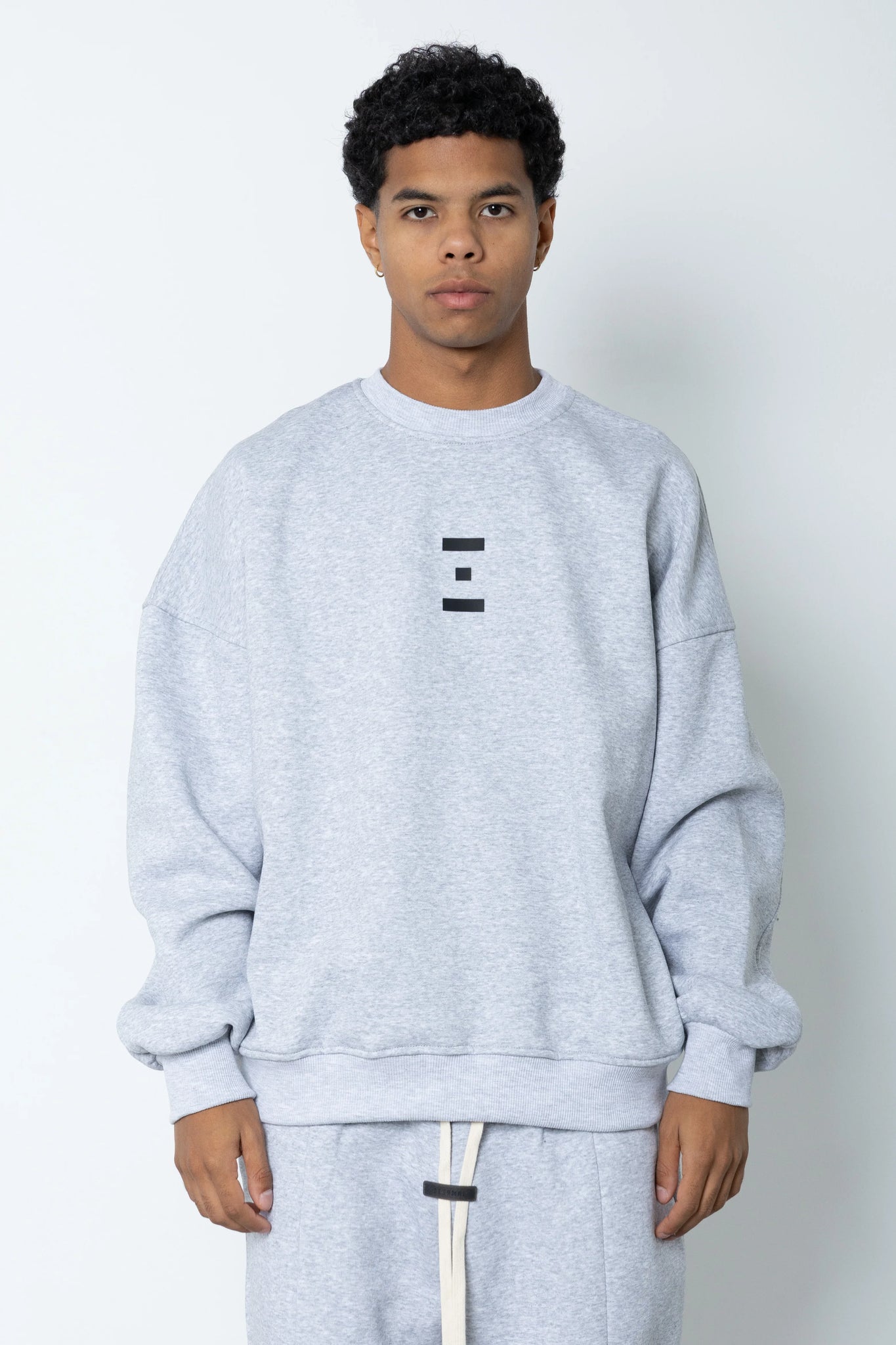 Felpa girocollo logo brick Eternal Studio