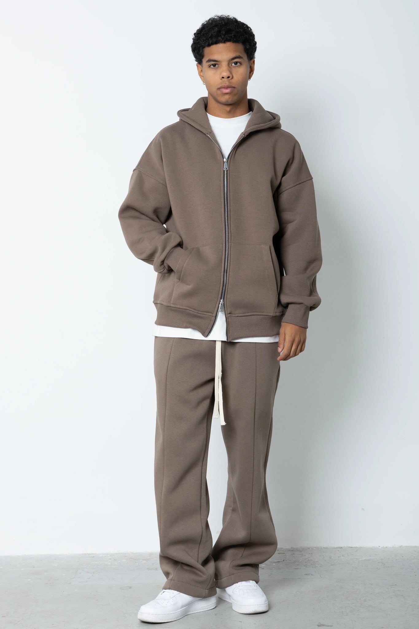 Felpa con zip e cappuccio Eternal Studio