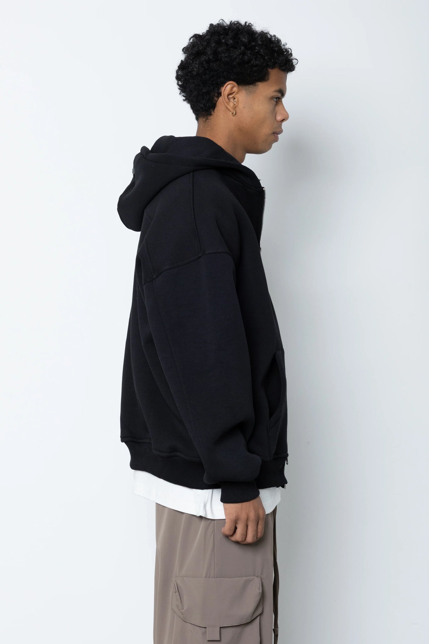 Felpa con zip e cappuccio Eternal Studio