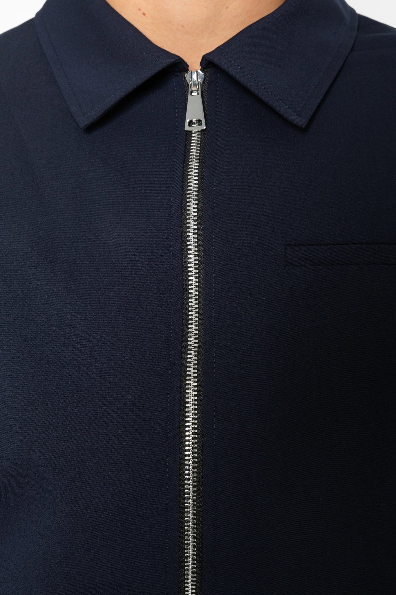 Giacca con collo camicia