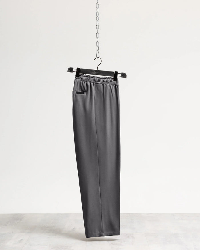 Pantalaccio fondo ampio tessuto classico - Grigio