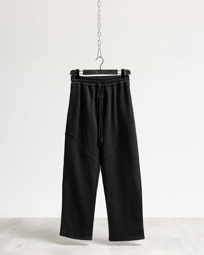Pantalone tuta fondo ampio Eternal - Nero