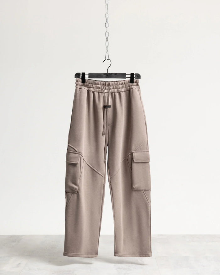 Pantalone tuta cargo Eternal - Fango