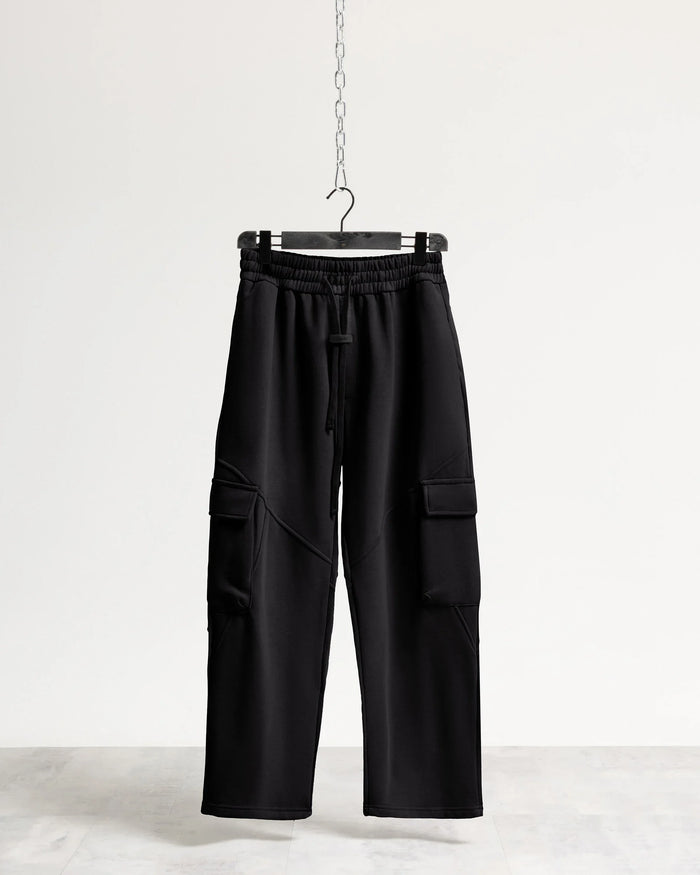 Pantalone tuta cargo Eternal - Nero
