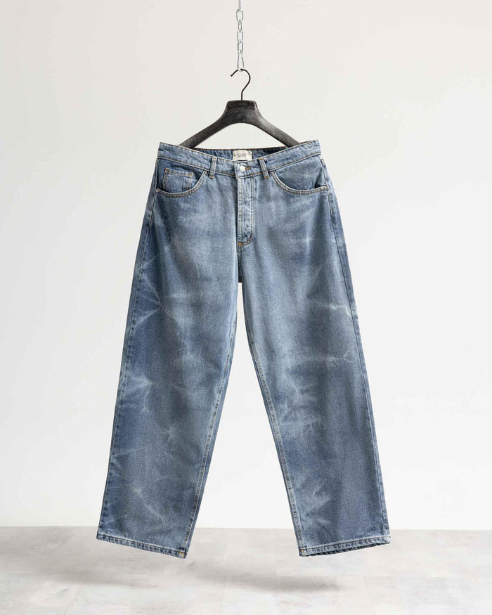 Jeans baggy blu fulmini Eternal - Blu