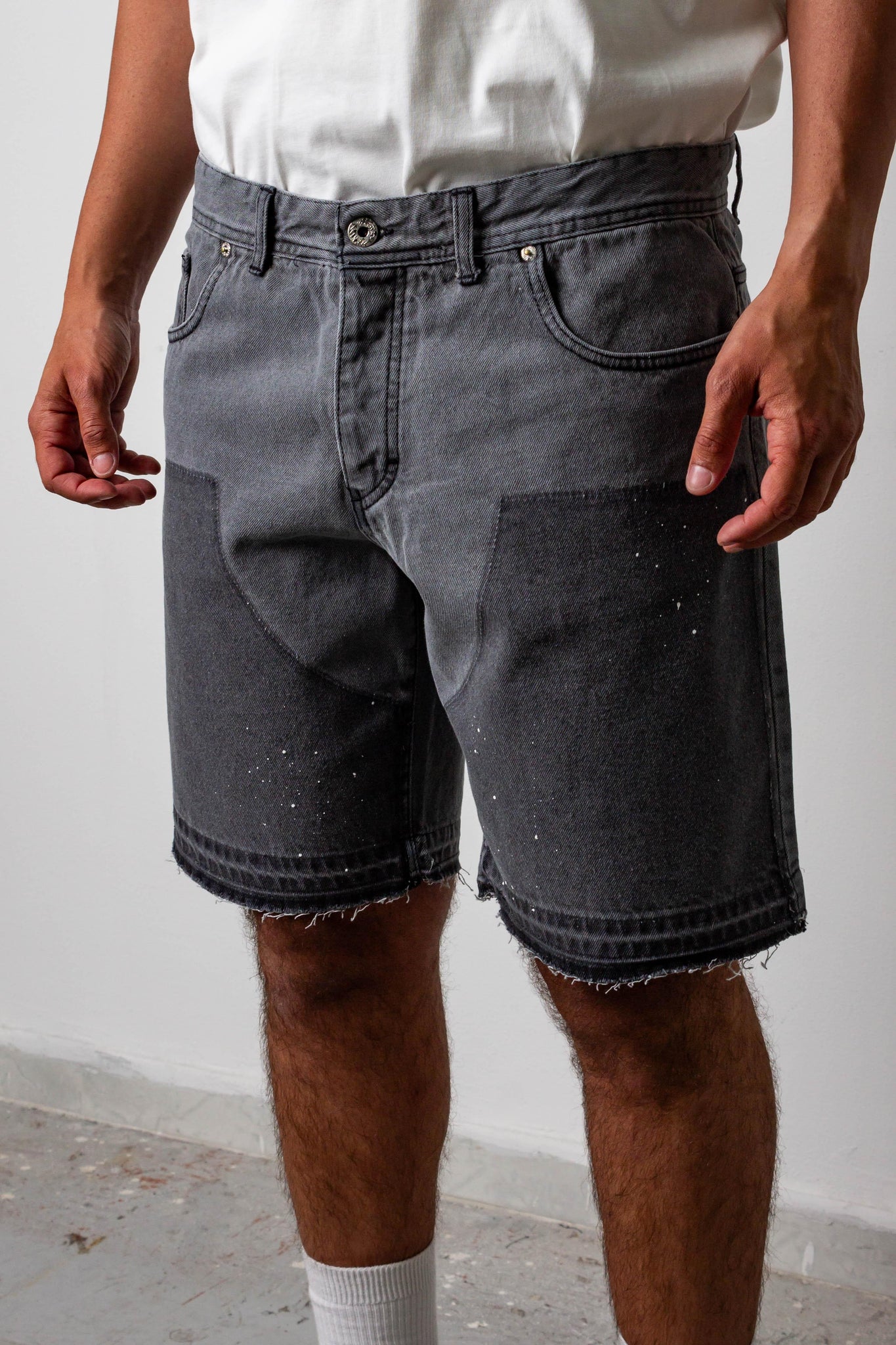 Short jeans carpenter vernice - FRANKIE HO