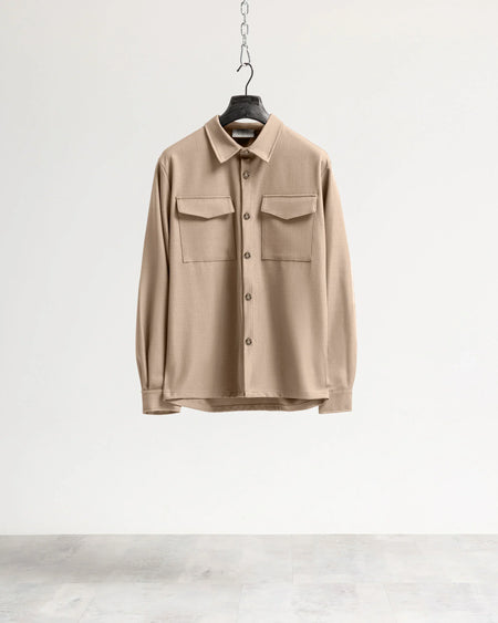 Camicia con tasconi tessuto classico
