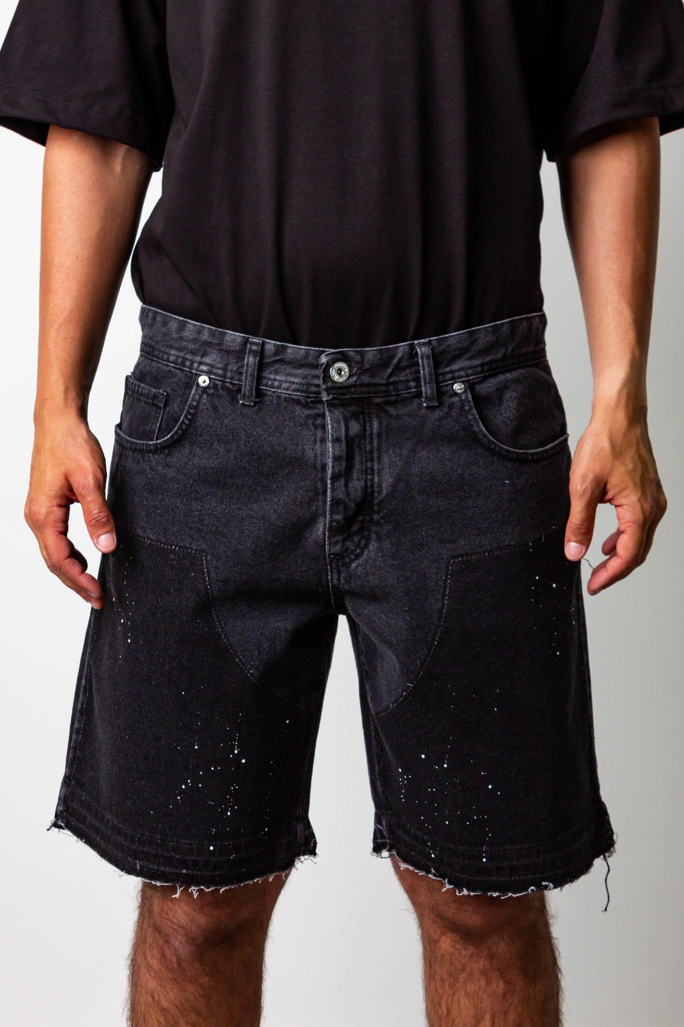 Short jeans carpenter vernice - FRANKIE HO