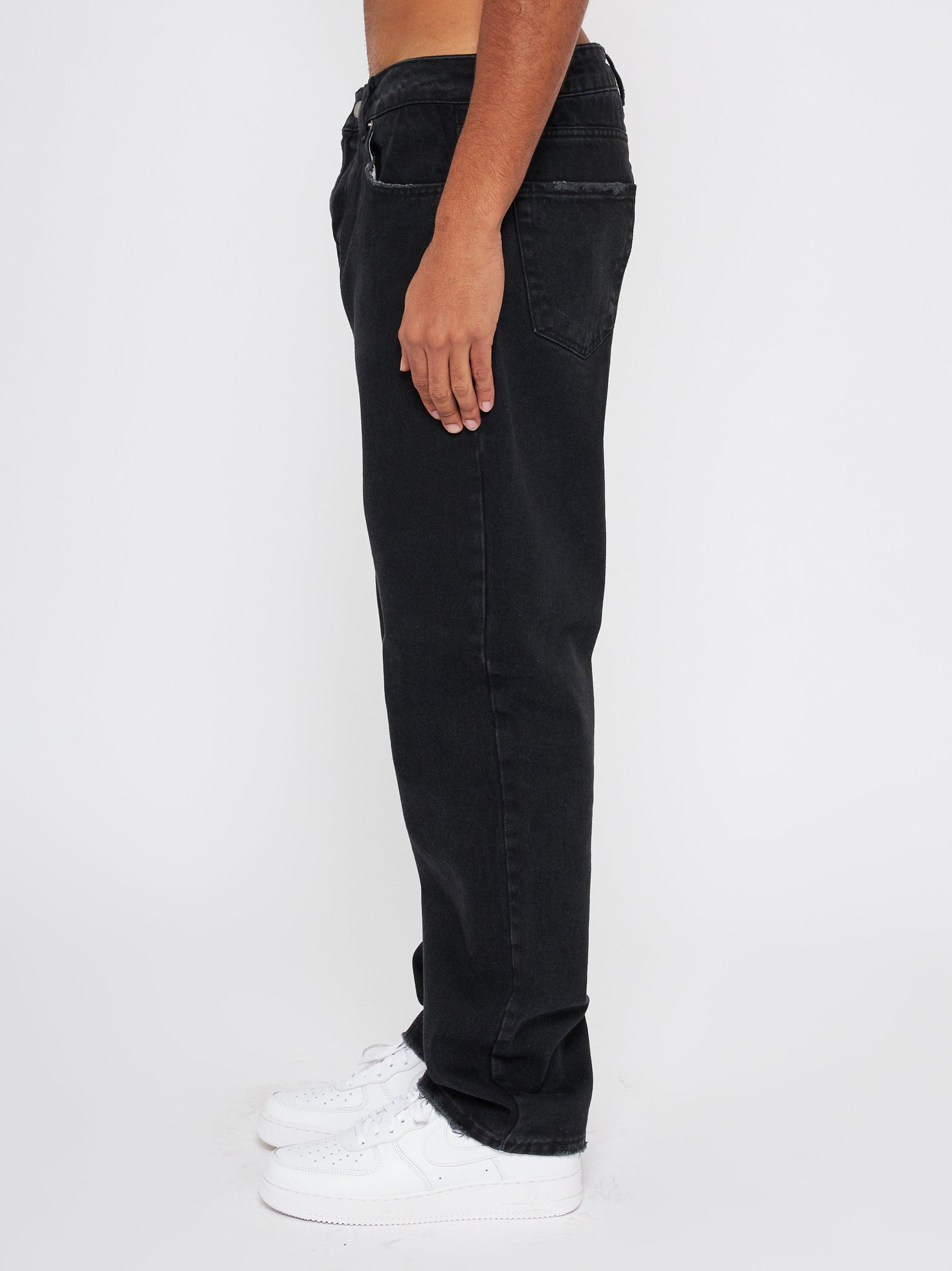 Jeans baggy fit black bull