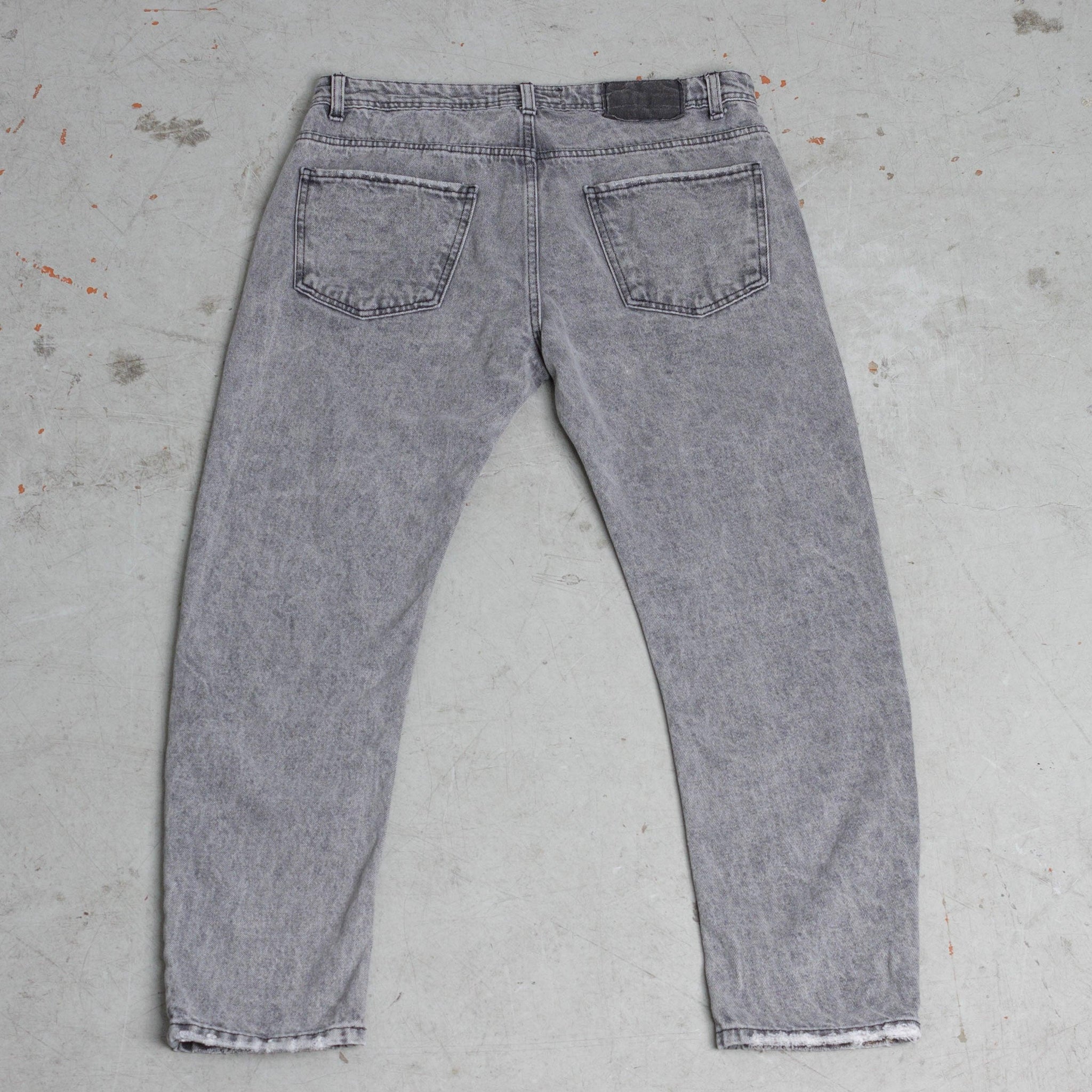 Jeans relaxed washed grey - FRANKIE HO