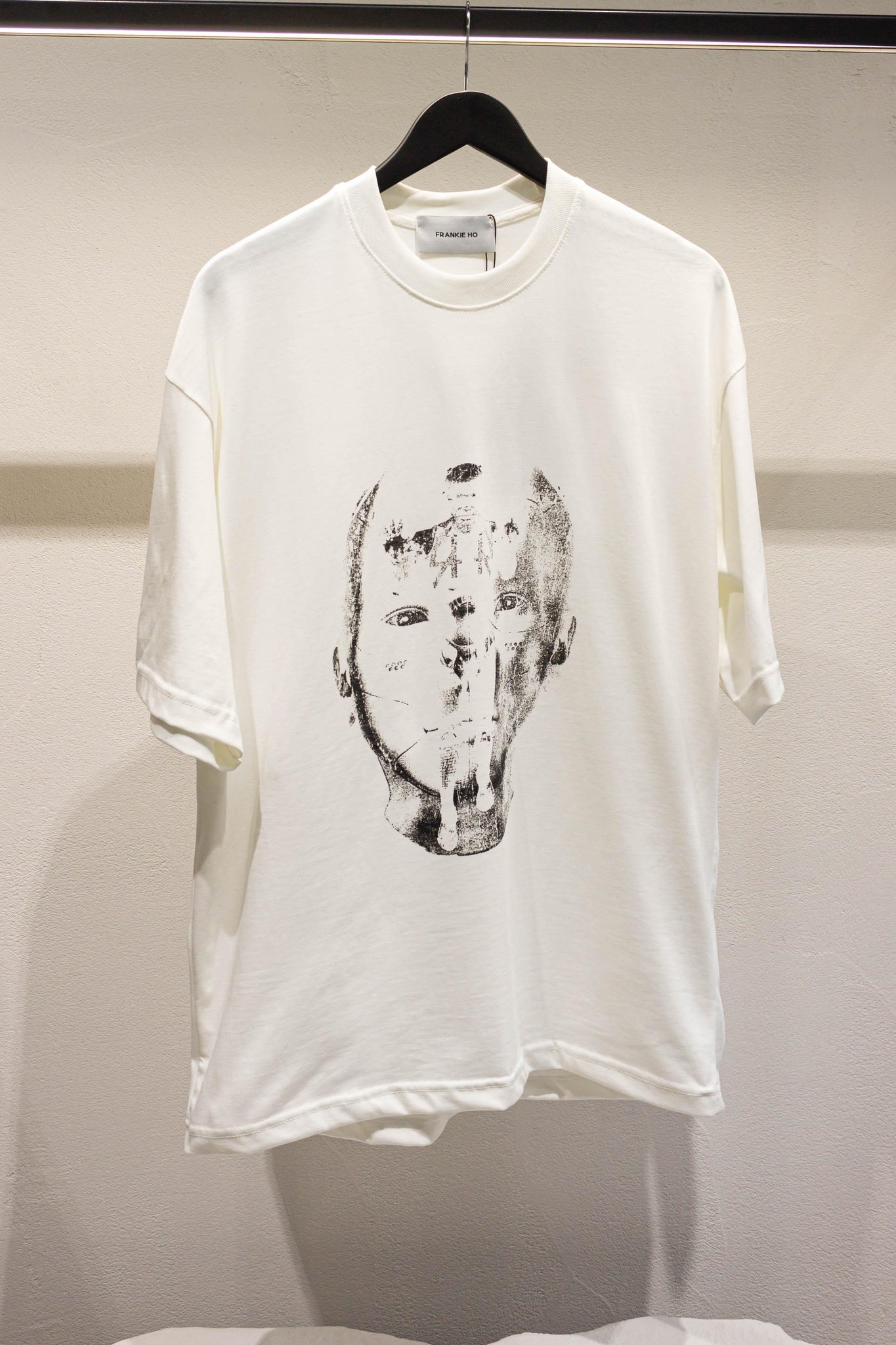 T-shirt face print - FRANKIE HO