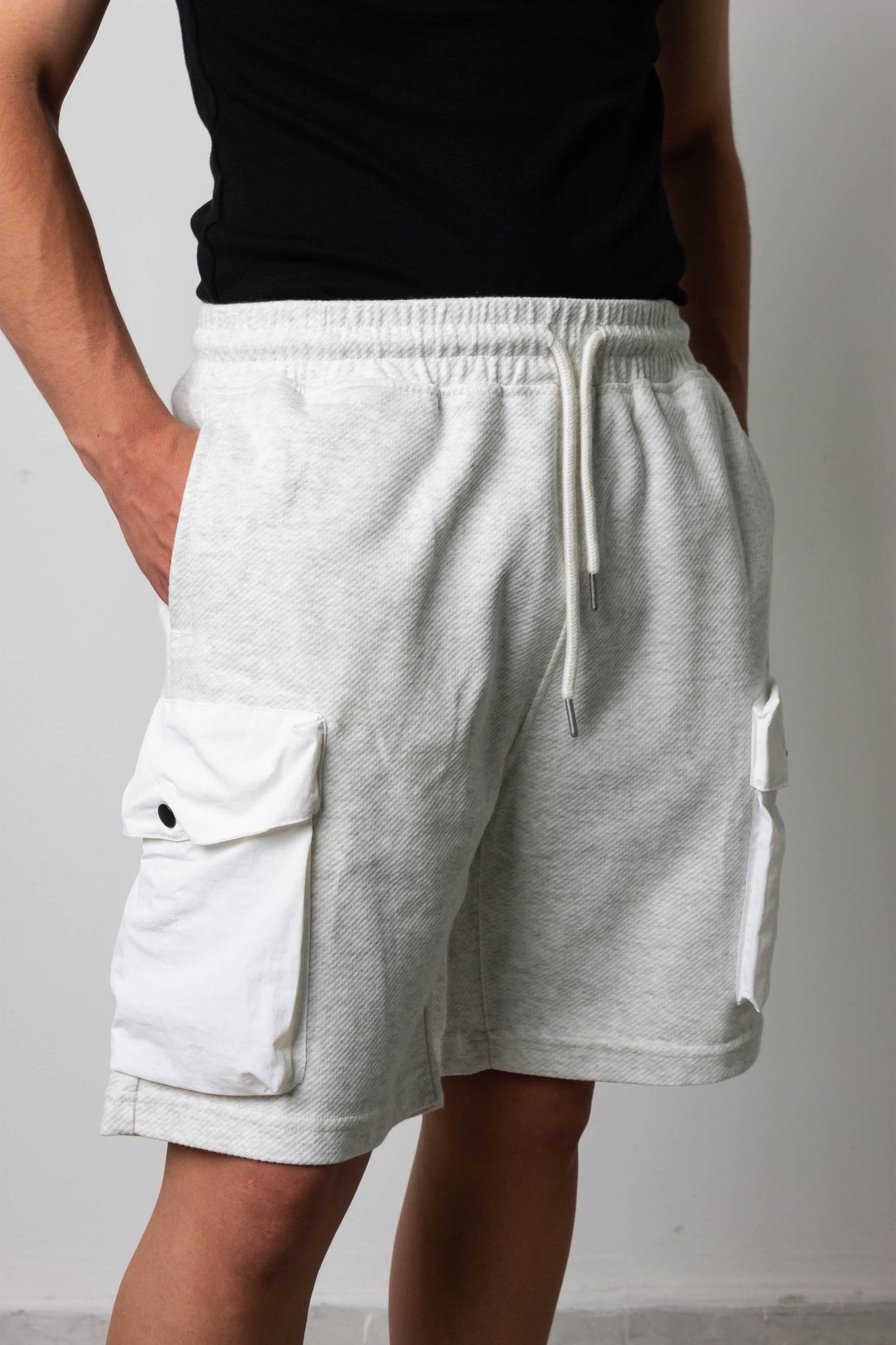 Short felpa con tascone laterale - FRANKIE HO