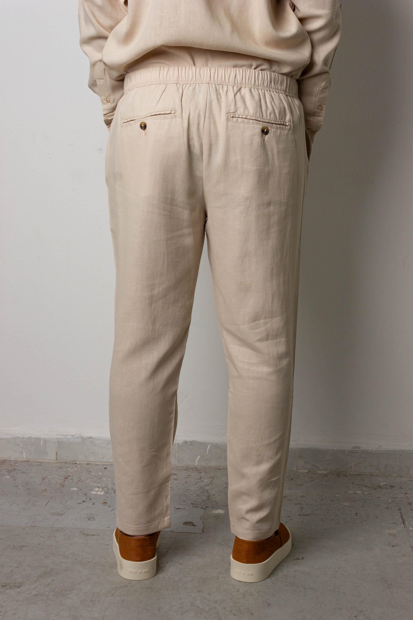 Pantalone in lino - FRANKIE HO