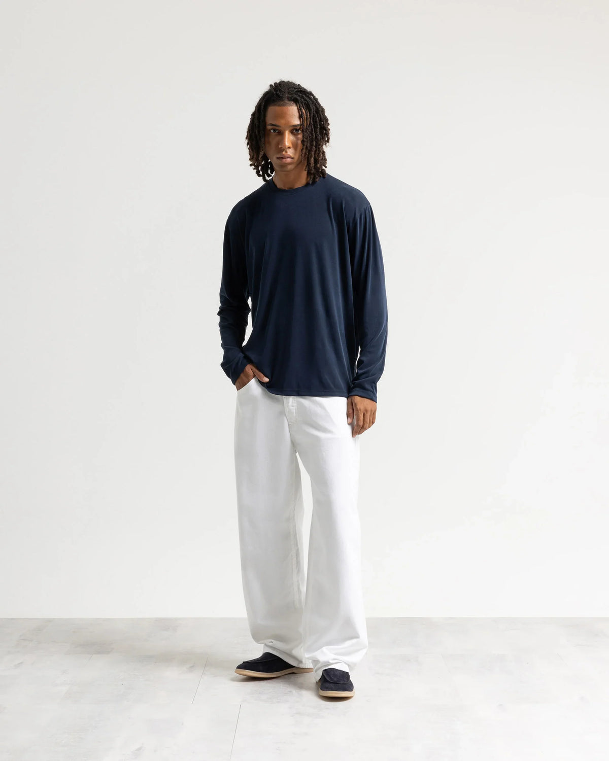 T-shirt costina manica lunga Eternal Atelier