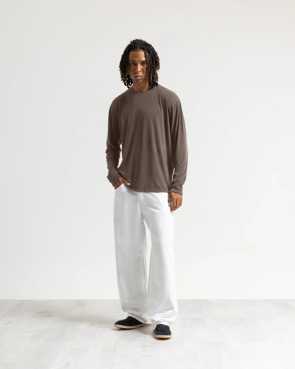 T-shirt costina manica lunga Eternal Atelier