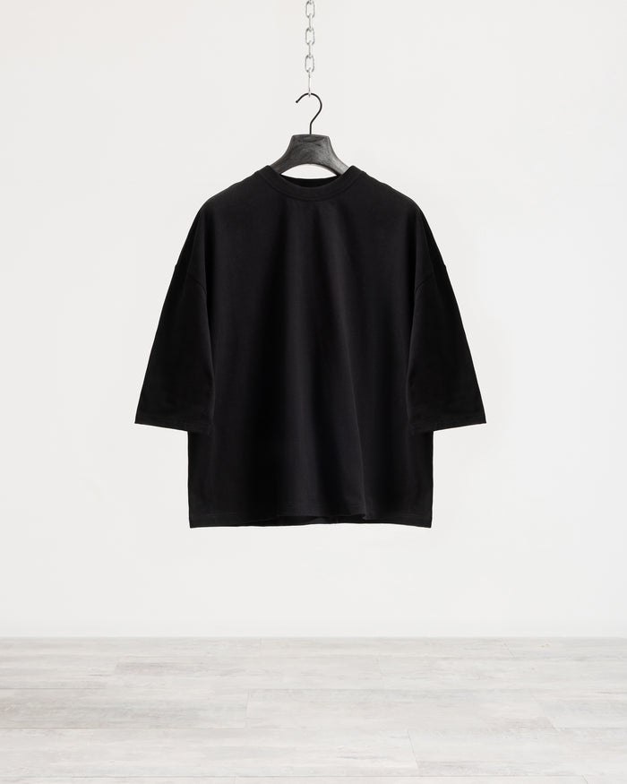 T-shirt manica corta cropped Eternal - Nero