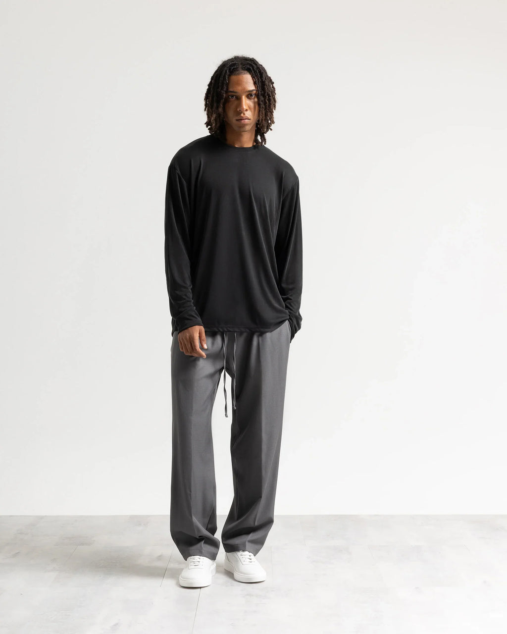Pantalaccio fondo ampio tessuto classico