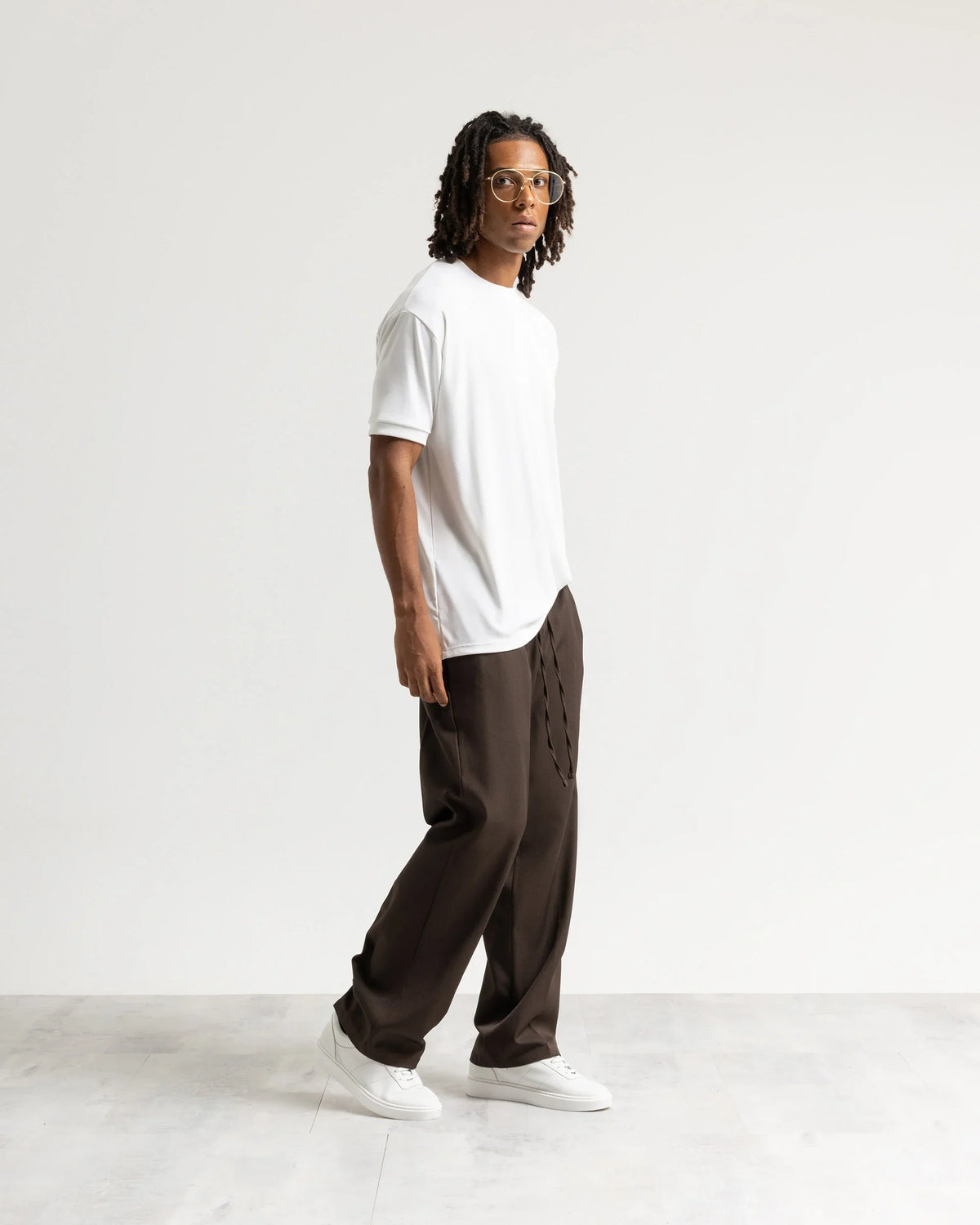 T-shirt costina manica corta Eternal Atelier