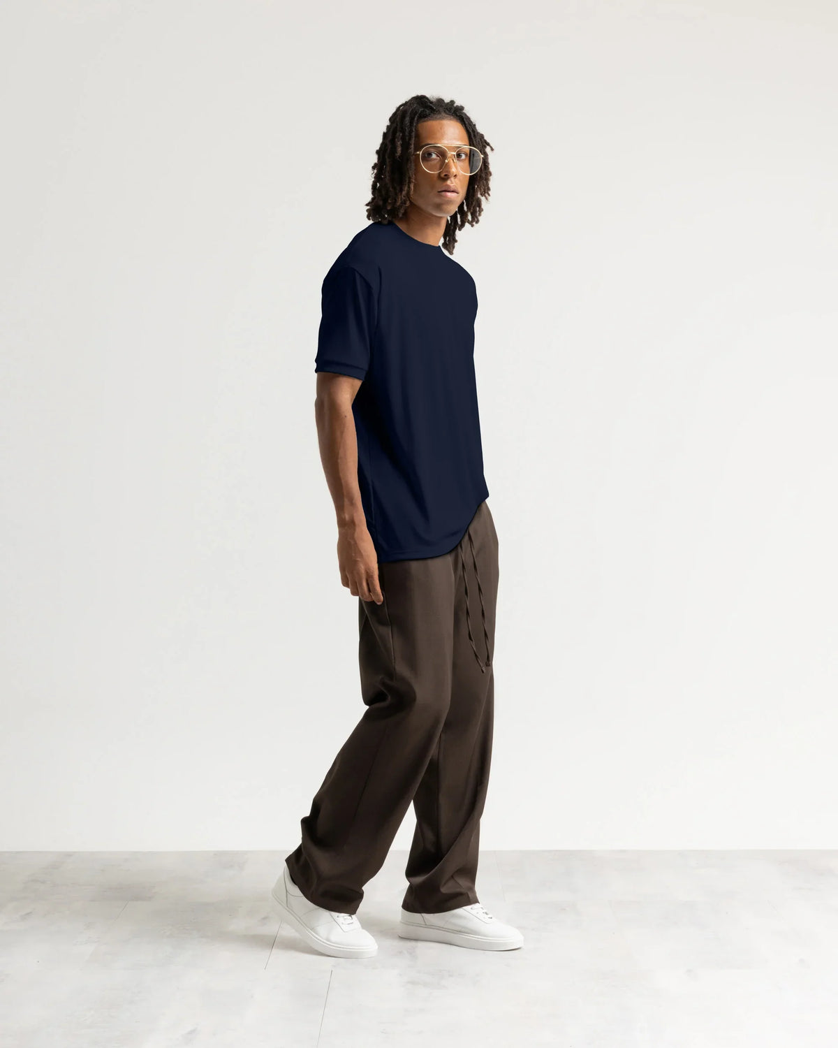 T-shirt costina manica corta Eternal Atelier