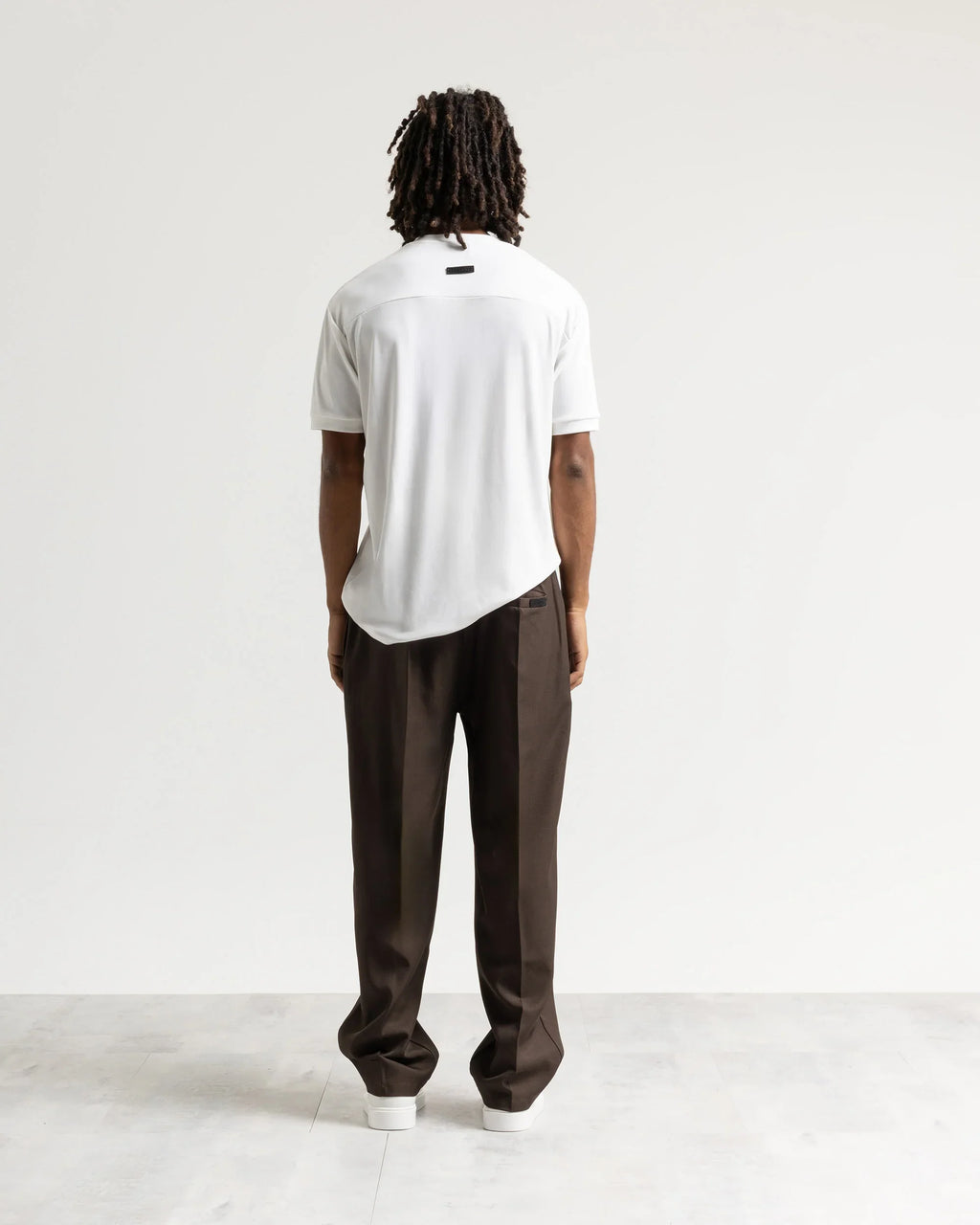 T-shirt costina manica corta Eternal Atelier