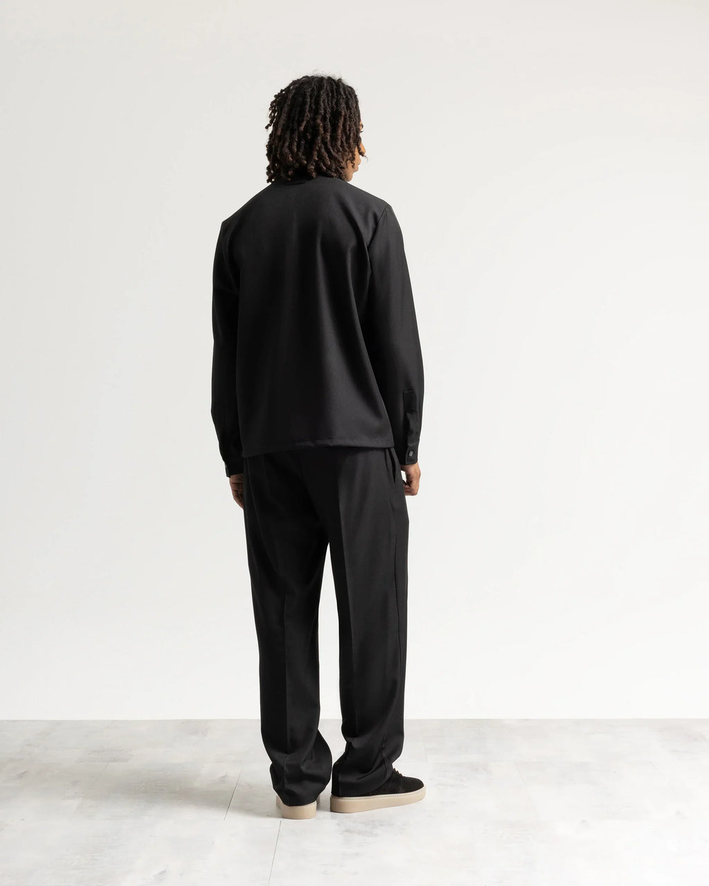 Pantalaccio fondo ampio tessuto classico