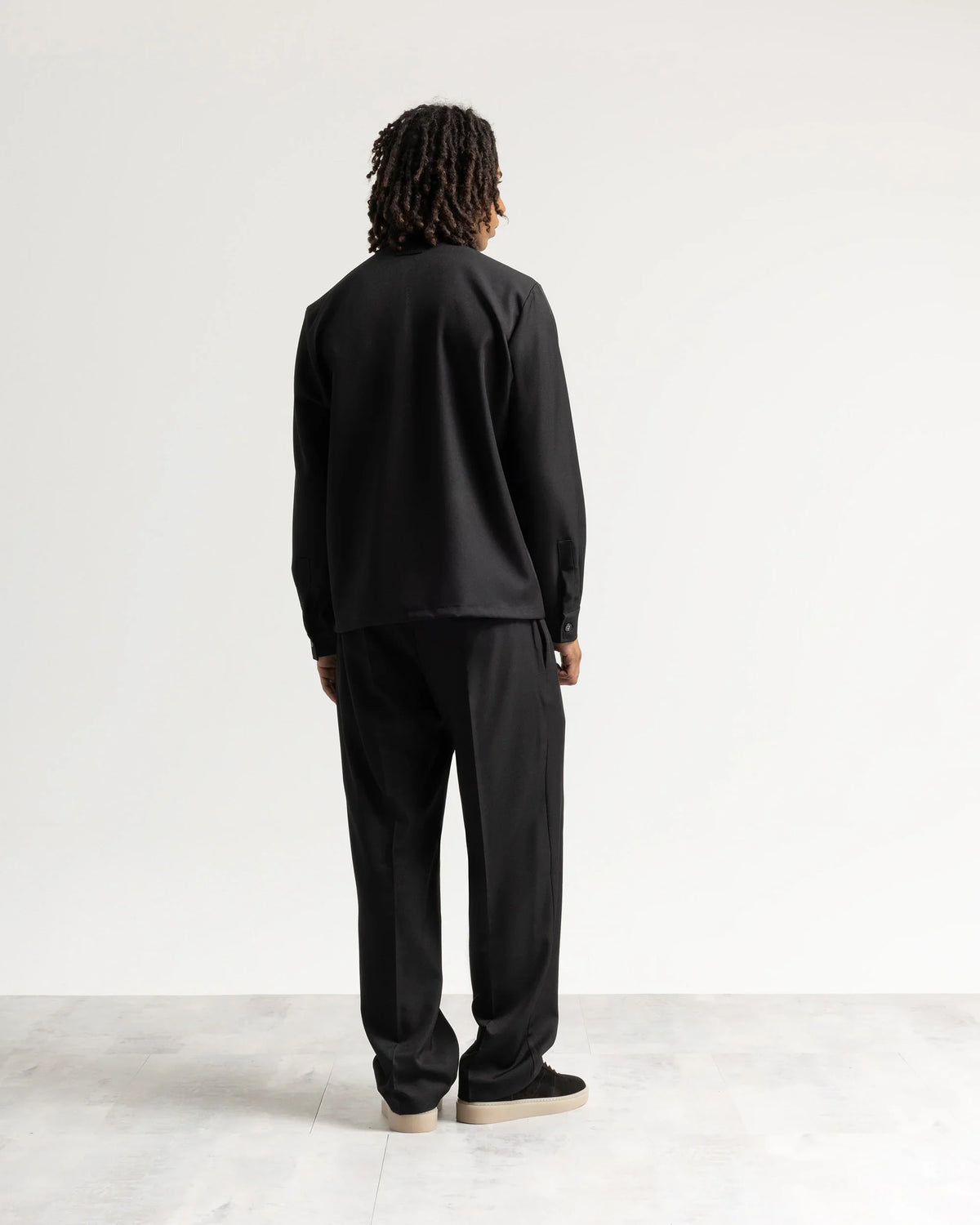 Pantalaccio fondo ampio tessuto classico