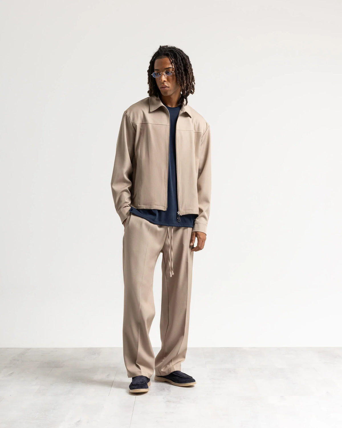 Pantalaccio fondo ampio tessuto classico