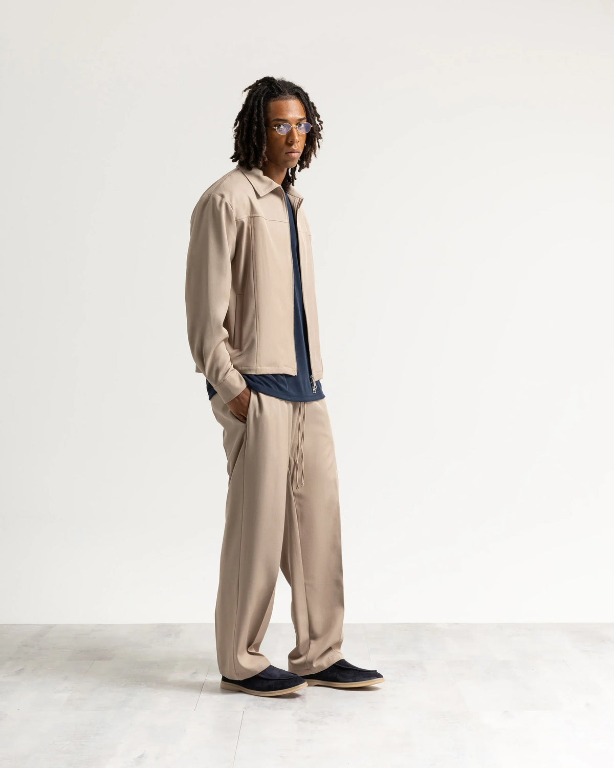 Pantalaccio fondo ampio tessuto classico