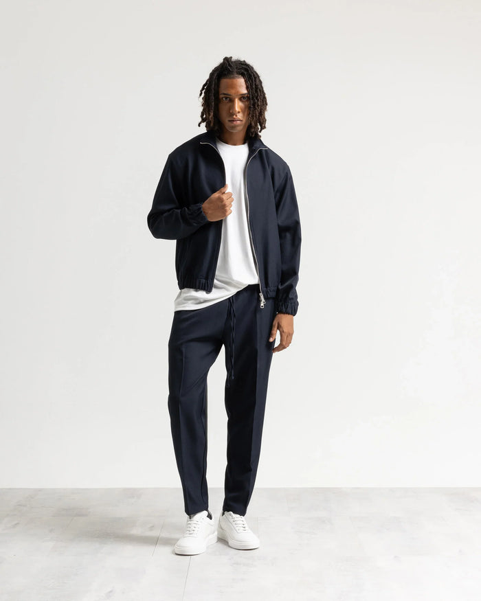 Pantalaccio regular tessuto classico - Blu