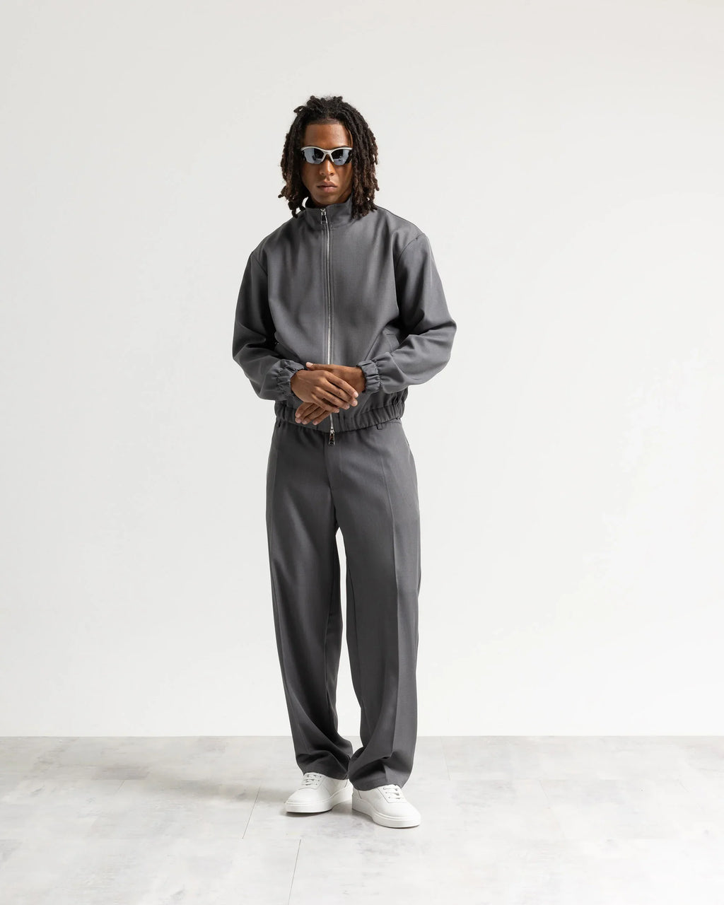 Pantalone fondo ampio tessuto classico Eternal Atelier