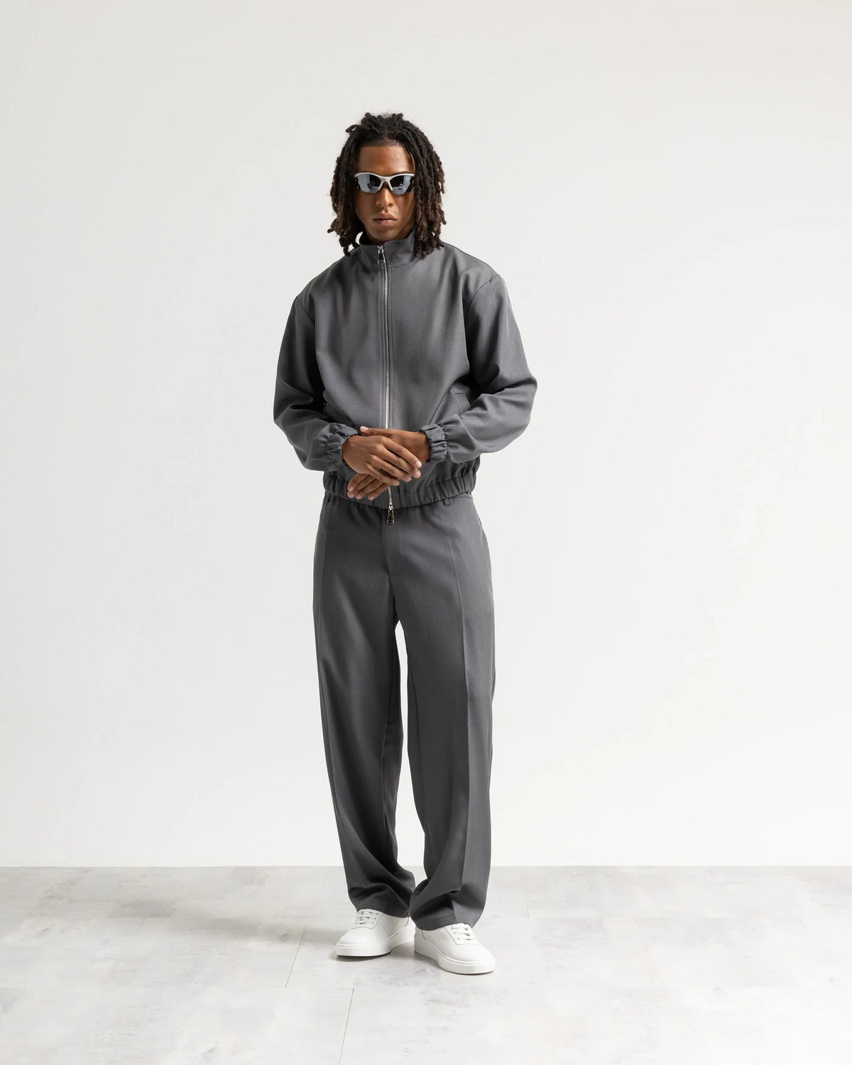 Pantalone fondo ampio tessuto classico Eternal Atelier