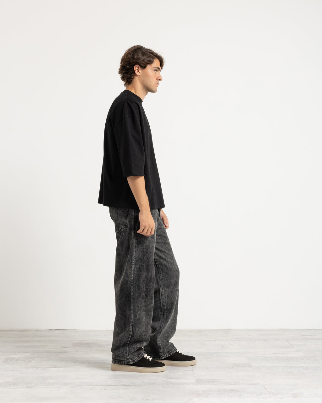T-shirt manica corta cropped