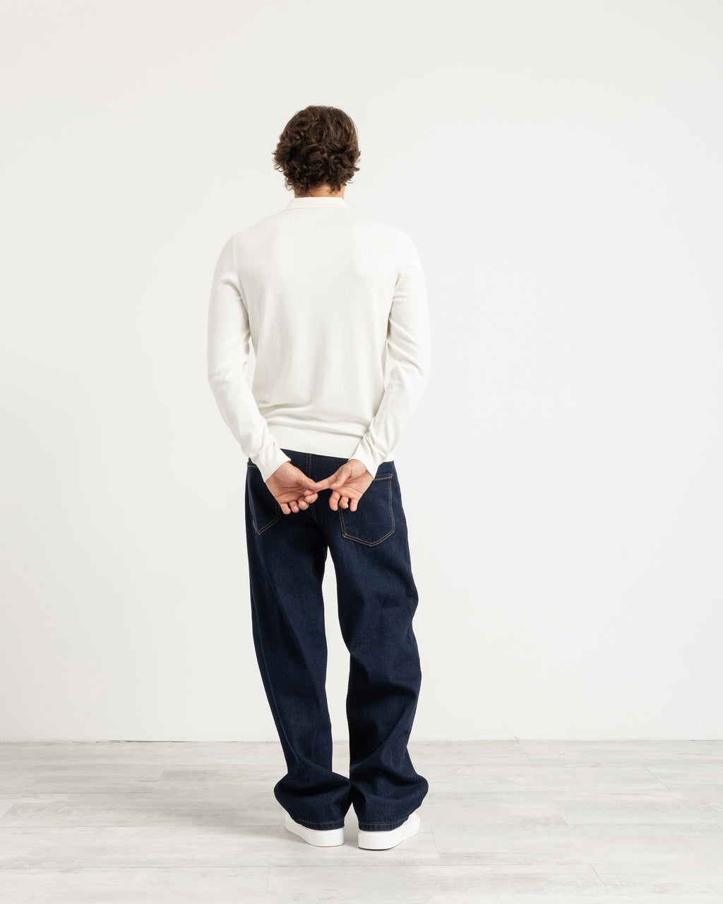 Polo in maglia manica lunga Eternal Atelier