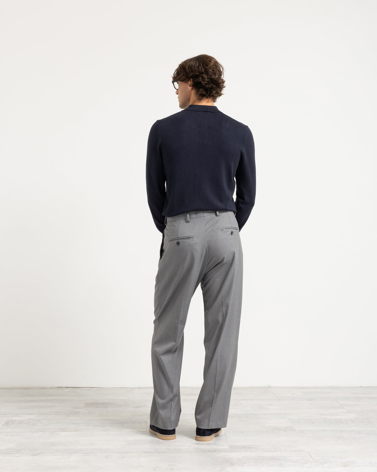 Polo in maglia manica lunga Eternal Atelier